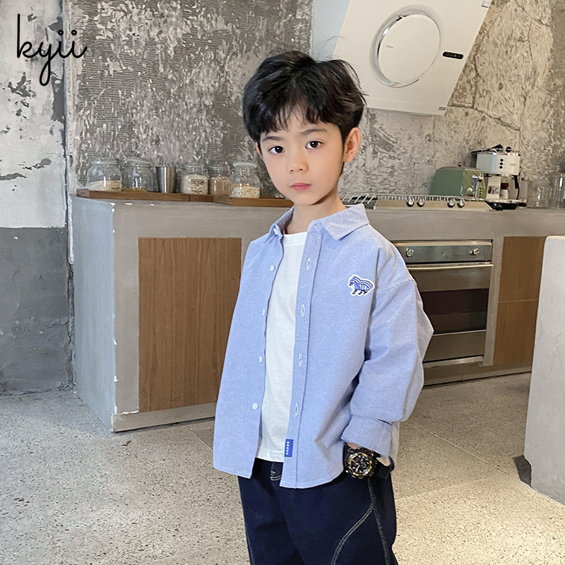 KYII Children boy summer light Coat kyb045
