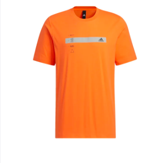 adidas NOT SPORTS SPECIFIC Must Haves T-Shirt Men Orange HM5153