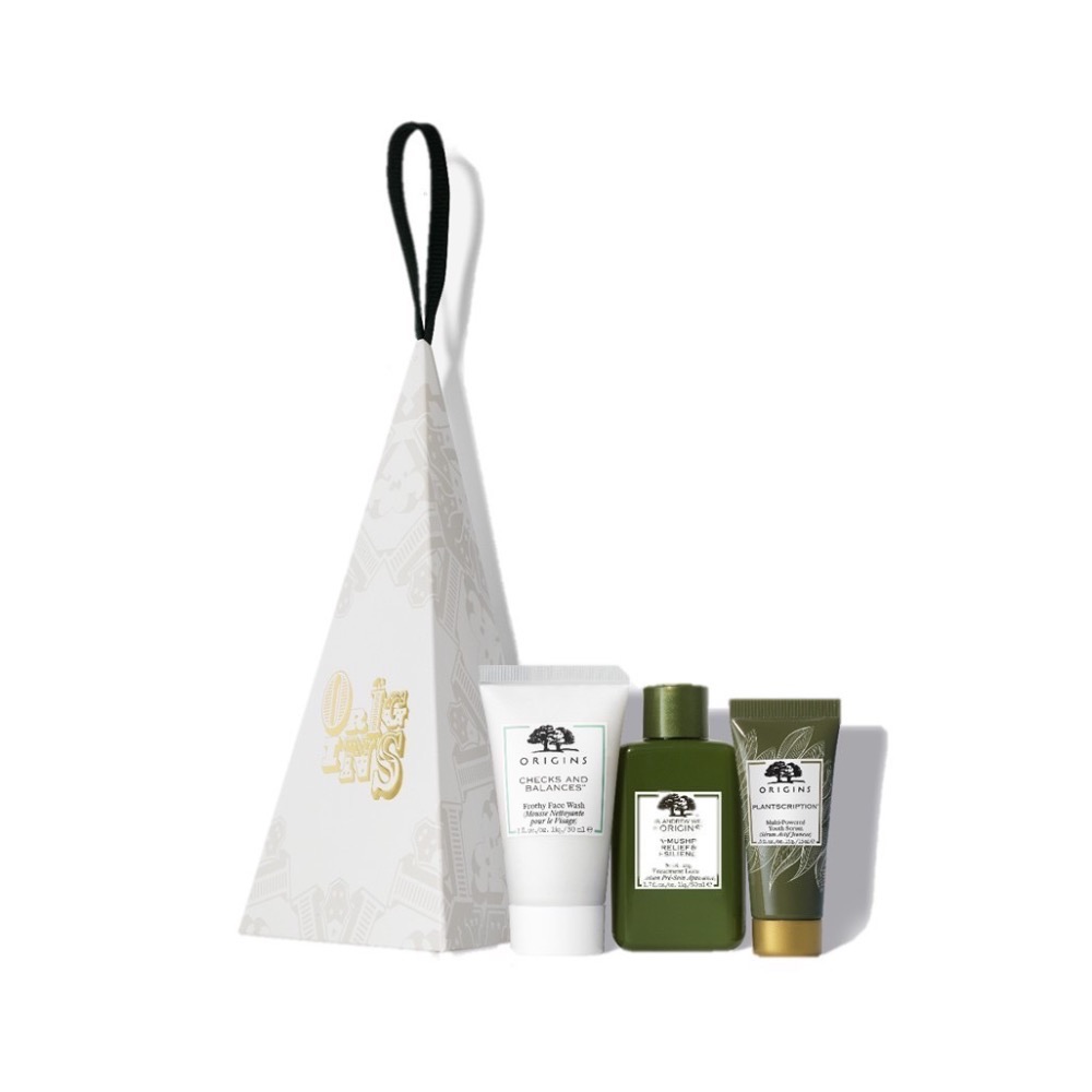 ORIGINS 品木宣言 明星迷你三件組 靈芝水 保養套組 三件組 品木